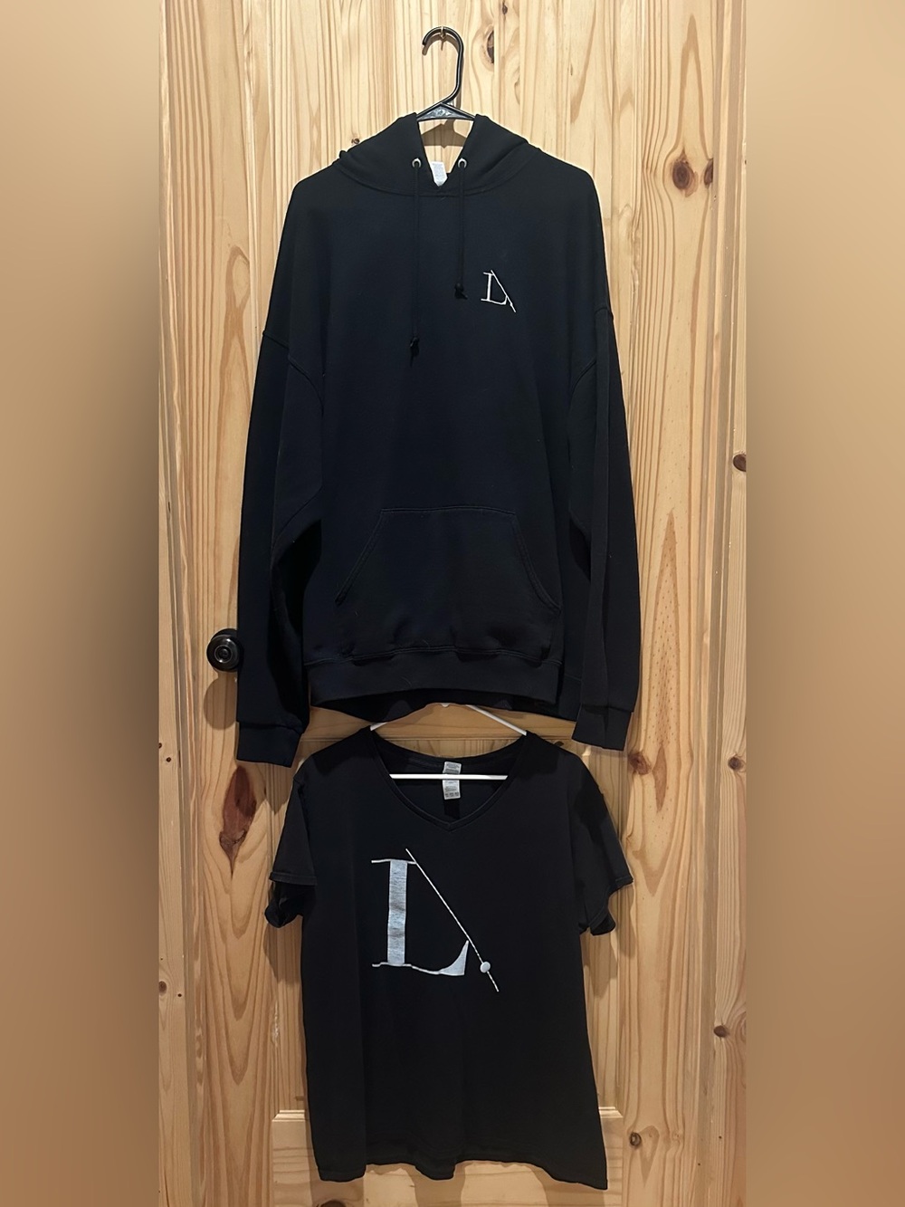 LimeLife By Alcone Black Hoodie & Black Matching T-shirt XL